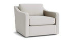 Meera Swivel Chair in Natural Latex