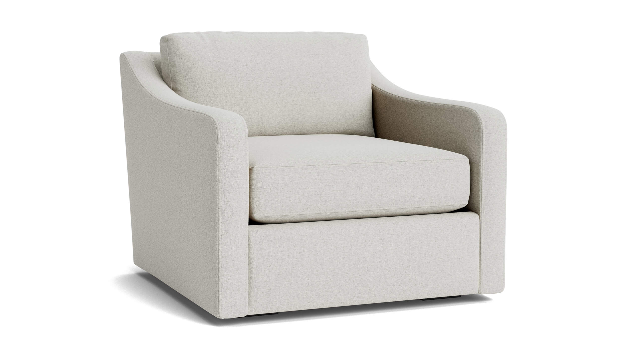 Meera Swivel Chair in Natural Latex