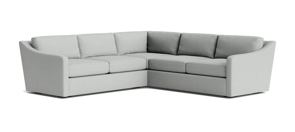 Meera Corner Sectional in Natural Latex