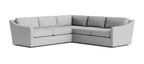Meera Corner Sectional in Natural Latex