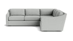 Meera Corner Sectional in Natural Latex