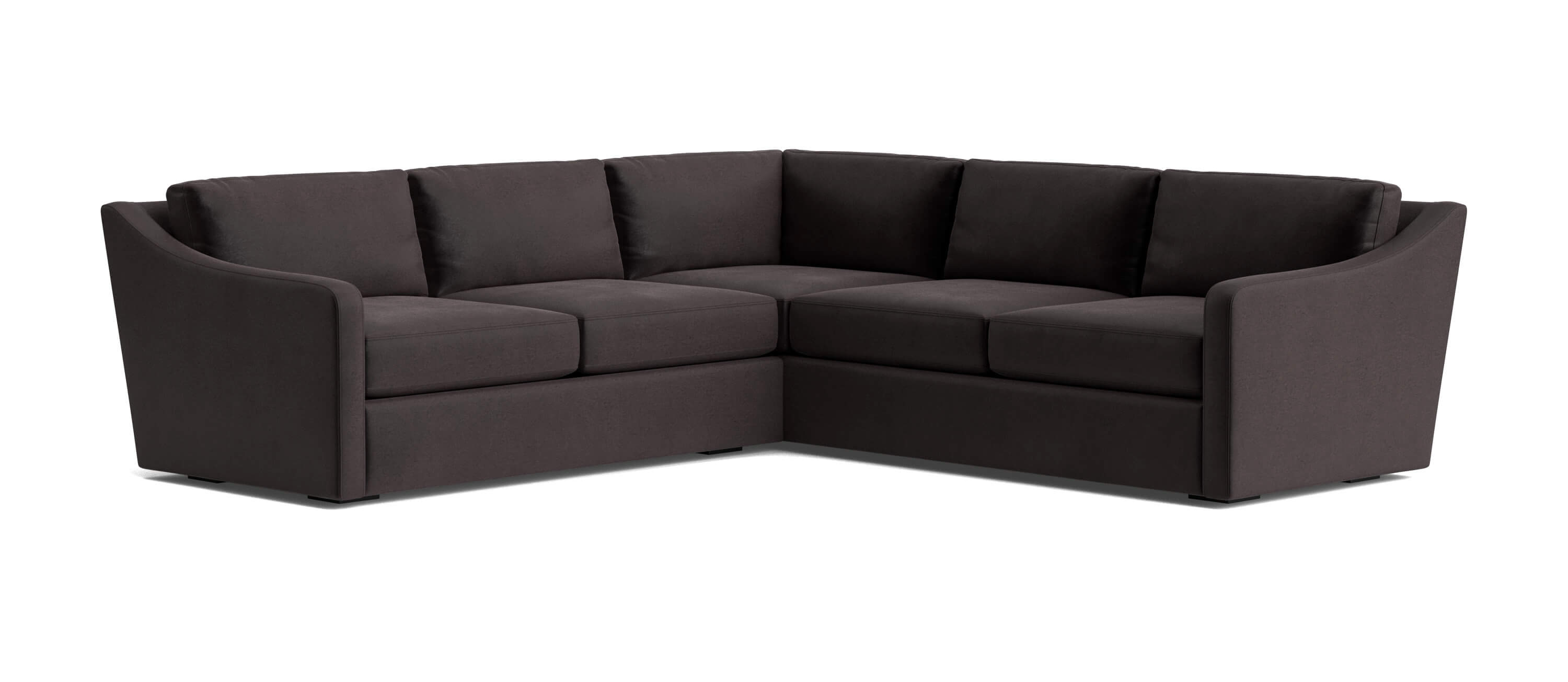 Meera Corner Sectional in Natural Latex