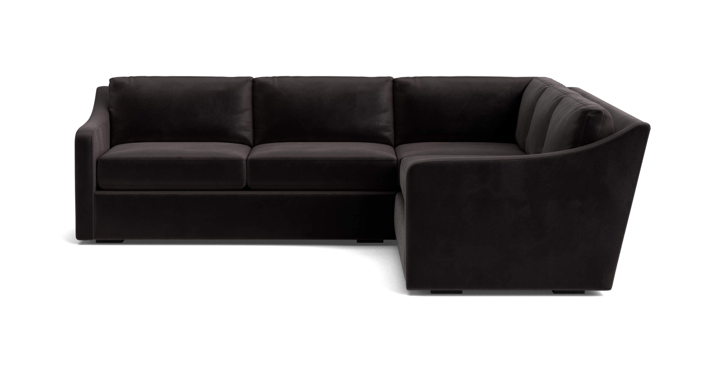 Meera Corner Sectional in Natural Latex