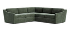 Meera Corner Sectional in Natural Latex