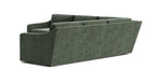 Meera Corner Sectional in Natural Latex