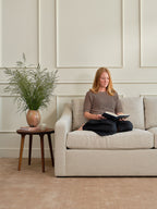Meera Sofa in Natural Latex