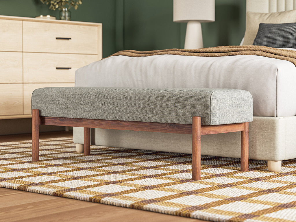 Paloma Bench in Natural Latex