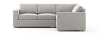 Rio Plush Corner Sectional in Natural Latex