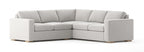 Rio Plush Corner Sectional in Natural Latex