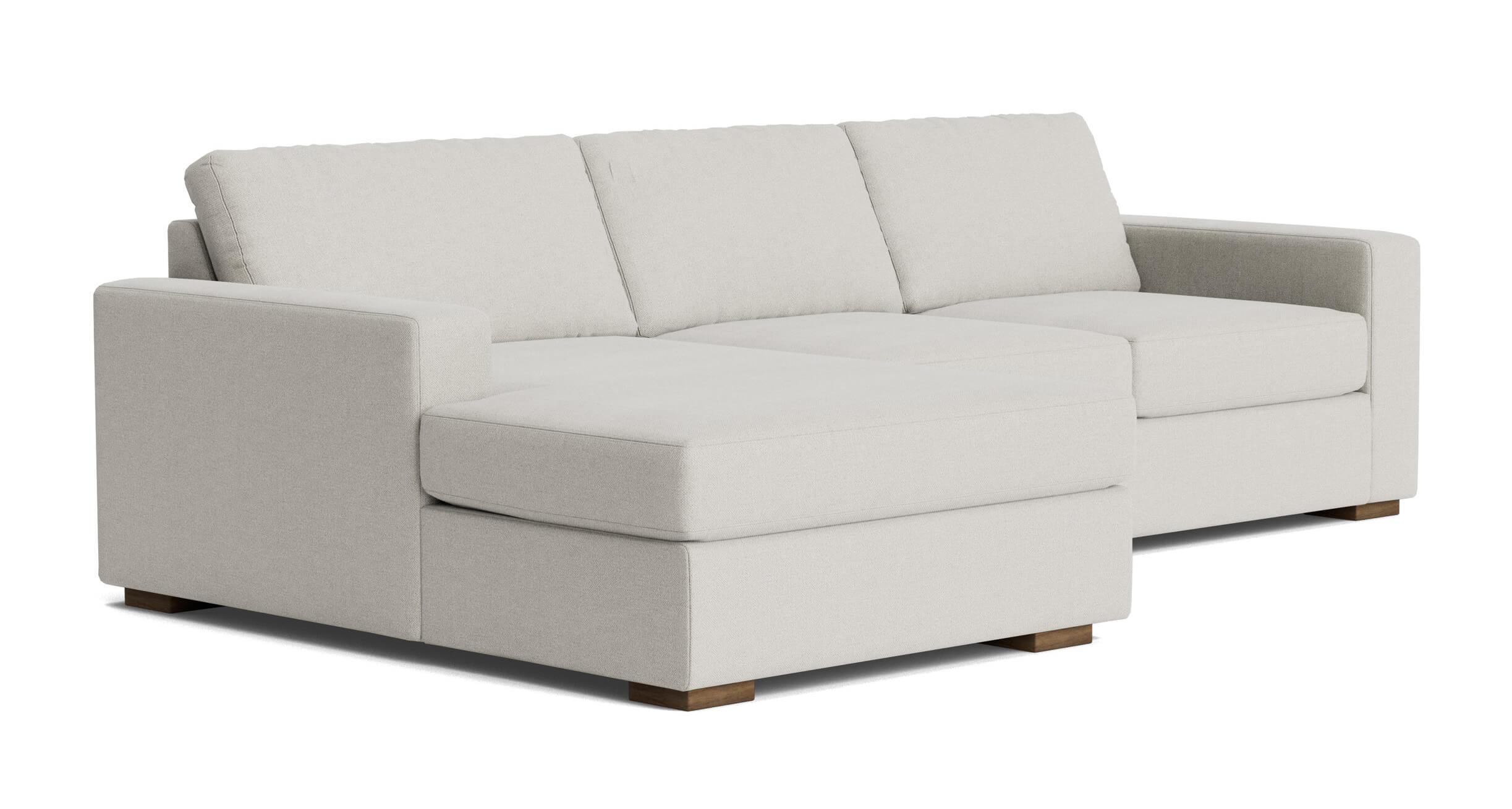 Rio Plush Chaise Sectional