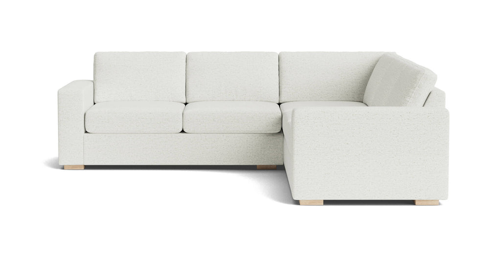 Rio Plush Corner Sectional in Natural Latex