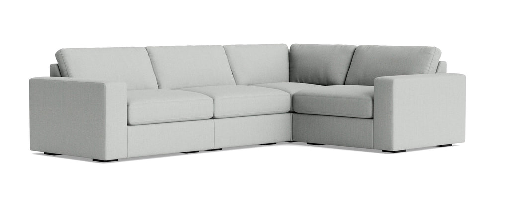 Rio Plush Modular Corner Sectional in Natural Latex