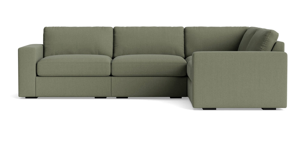 Rio Plush Modular Corner Sectional in Natural Latex