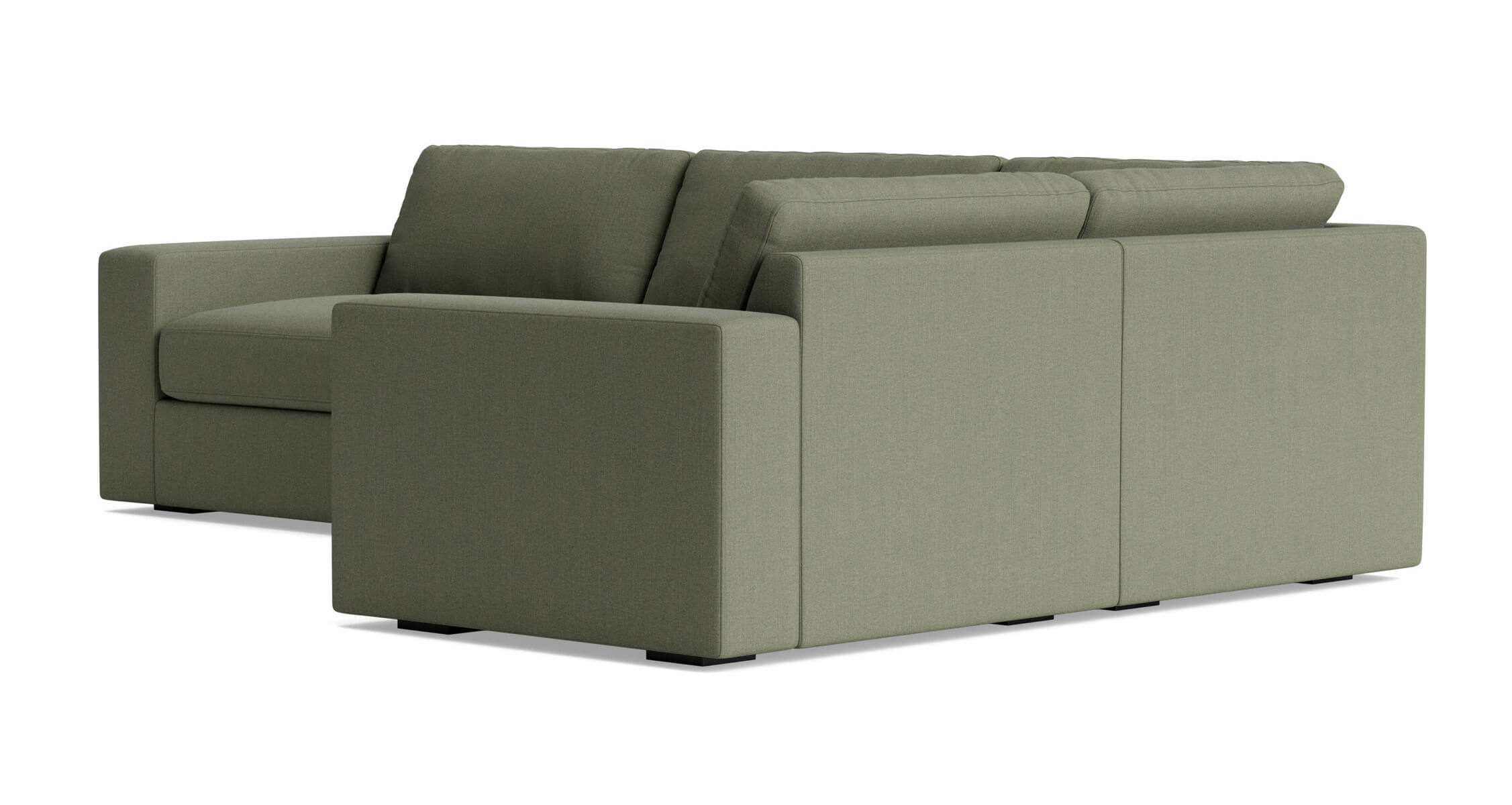 Rio Plush Modular Corner Sectional in Natural Latex