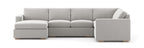 Rio Plush U Sectional